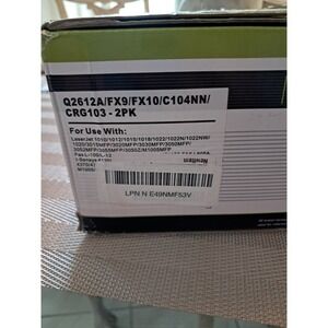 Greencycle Ink Toner Q2612A / FX-9 / FX10 / C104 Universal